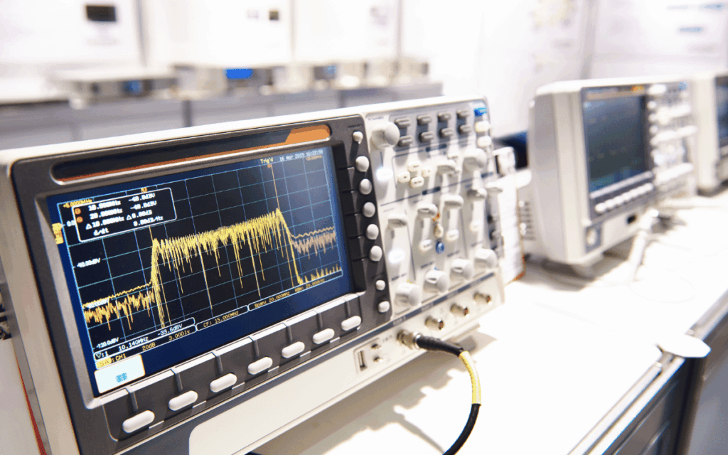 Analizador de espectros profesional para medición de señales electrónicas