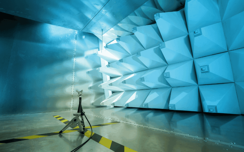 Laboratorio profesional para ensayos de compatibilidad electromagnética EMC