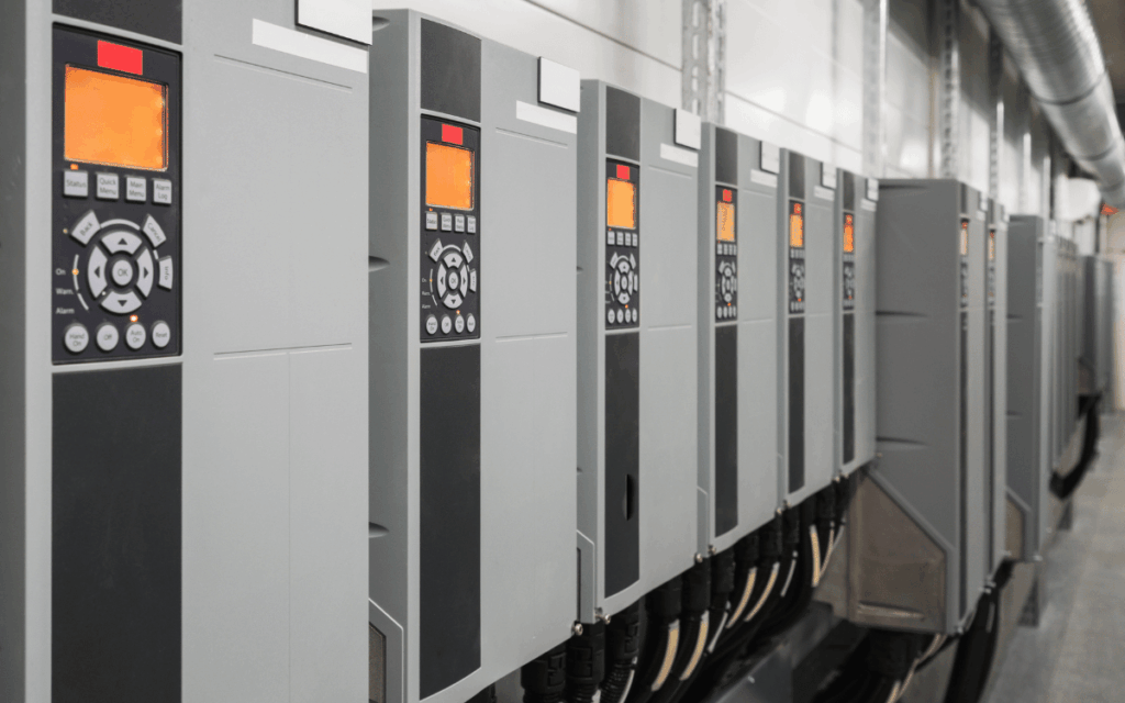 Convertidor de frecuencia utilizado en instalaciones profesionales