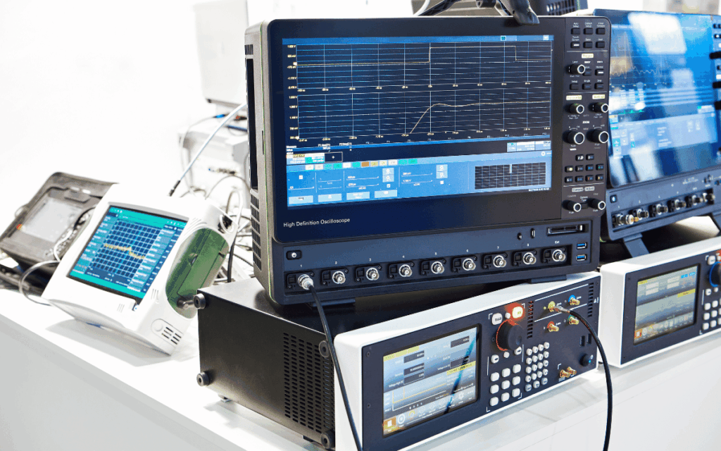 Equipo generador de señales utilizado en laboratorio